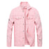 Men's Individuality Denim Coat Ripped Urban Denim Jacket